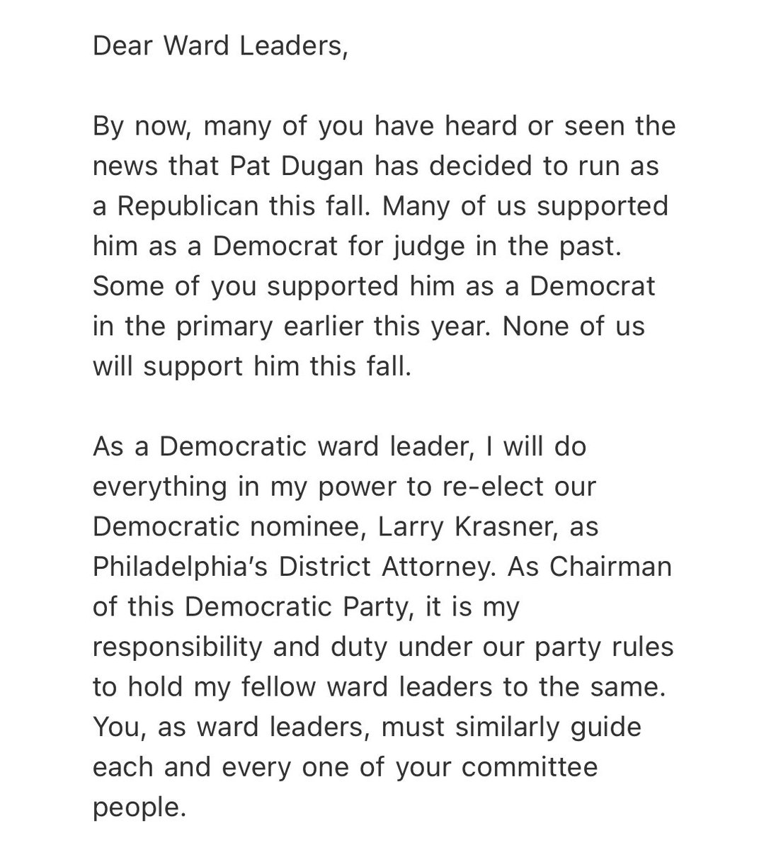 JackInacker's tweet photo. Imagine if NY Democrats stood up for Mamdani like Bob Brady just went to war for Krasner. https://t.co/h2wL6lrOBg