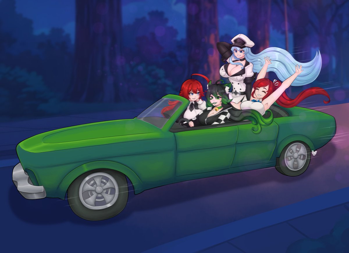 Midori Vtuber Racing Neko🏎️ 🐱💚🖤💚 tweet media