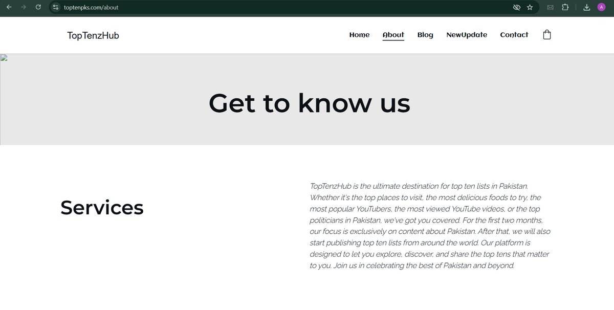 Alhamdulillah, we can now create a full website and publish it online.

check the full website: toptenpks.com