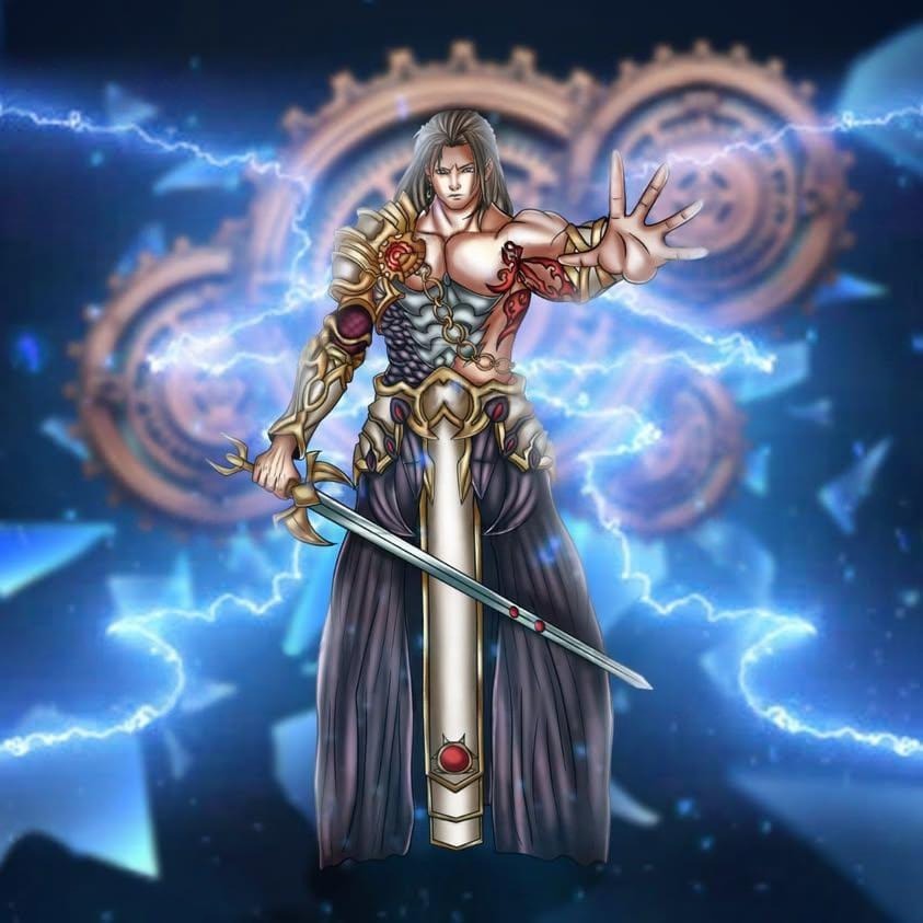 lucy_gray656's tweet photo. Unleashing the storm, one strike at a time as the gears of fate turn.⚔️✨

#OCArt #AnimeArt #Illustration #digitalart #Artistontwitter #EpicCharacter #AnimeDrawing https://t.co/5kdhFAiVig