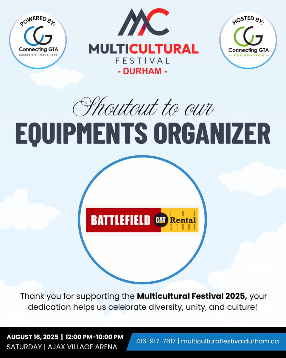 connectinggta's tweet image. Shoutout to our amazing equipment organizer! 🙌 
Thanks to their hard work, the Multicultural Festival is all set to shine! 

 #MulticulturalFestival #TeamworkMagic