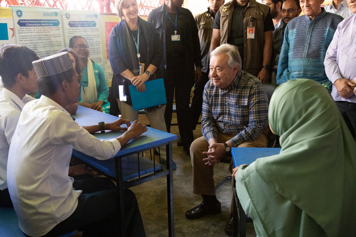 António Guterres tweet media