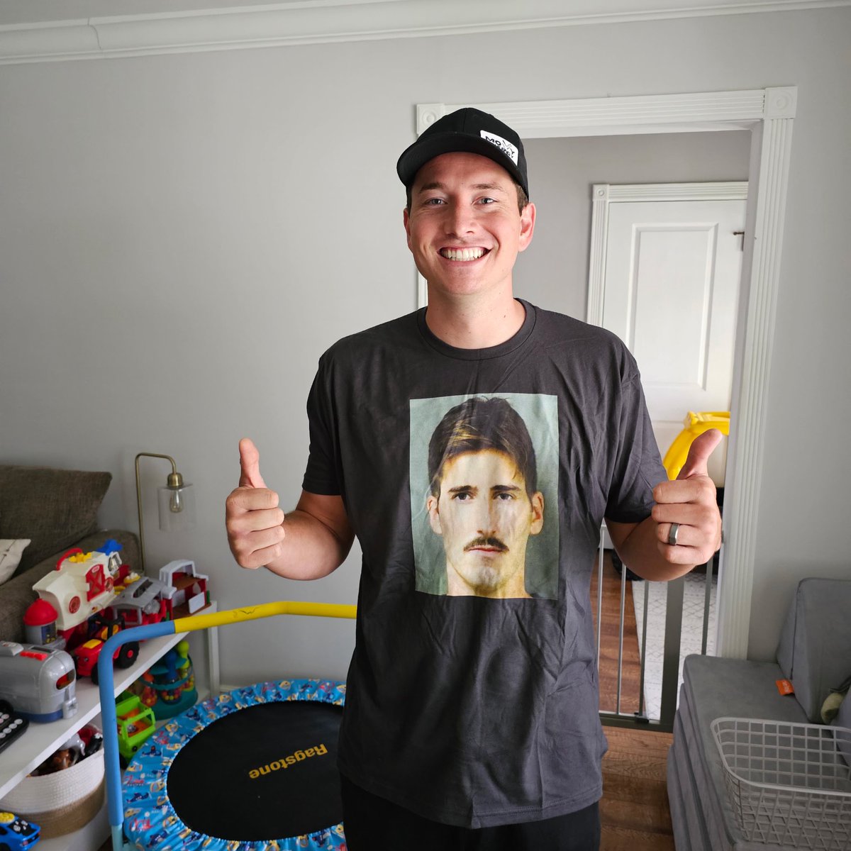 Aaron Nosbisch (@aaronjnosbisch) on Twitter photo After my last post, the replies and DMs were full of one unexpected request:
“When are you making shirts and mugs with your mugshot on them?”
So… we did it.
Not for profit - every dollar goes to the <a href="/eji_org/">Equal Justice Initiative</a>, a nonprofit dedicated to improving fairness and humanity in the After my last post, the replies and DMs were full of one unexpected request:
“When are you making shirts and mugs with your mugshot on them?”
So… we did it.
Not for profit - every dollar goes to the <a href="/eji_org/">Equal Justice Initiative</a>, a nonprofit dedicated to improving fairness and humanity in the