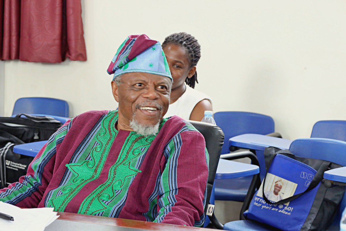 KyambogoHistory's tweet photo. Today we hosted renowned historian Prof. Toyin Falola for the first Kyambogo History Seminar Series lecture of the semester.

Topic: The Limitations of Western Education in Africa. 

Powerful insights. Engaged audience. Big conversations for Africa’s future. https://t.co/mAosiKV074