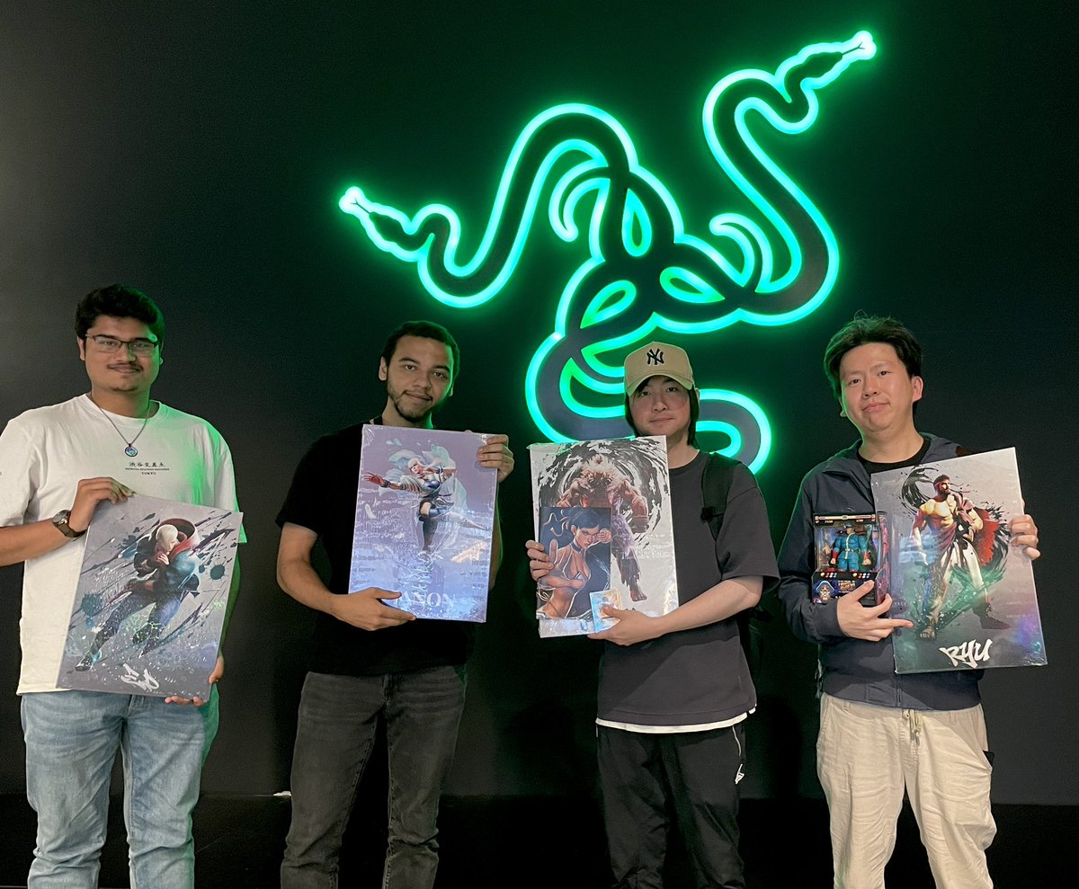 Richard 'The Dragon!' ๐ฒ (@richdragonsf) on Twitter photo Thank you to everyone who came to Casual Rounds <a href="/RazerStore/">RazerStore</a> London! Beginners, casuals, parents with their kids, creators plus a few experts all in attendance! It was great catching up with old friends and making some new ones!
โจ Our champ Asahi already owns the 1st place prize Thank you to everyone who came to Casual Rounds <a href="/RazerStore/">RazerStore</a> London! Beginners, casuals, parents with their kids, creators plus a few experts all in attendance! It was great catching up with old friends and making some new ones!
โจ Our champ Asahi already owns the 1st place prize
