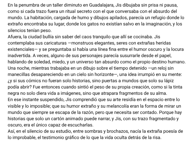 <a href="/ChoraTv/">ChoraTV</a> <a href="/CANAL44TV/">Canal 44</a> <a href="/jisvagoimperial/">JIS OFICIAL</a> <a href="/trinomonero/">trino camacho</a> <a href="/paconavarre7e/">Paco Navarrete🔊</a> <a href="/_Johnke_/">Juan Pablo Martínez 🎥</a> JIS dibujando mundos alternos - JIS black holes