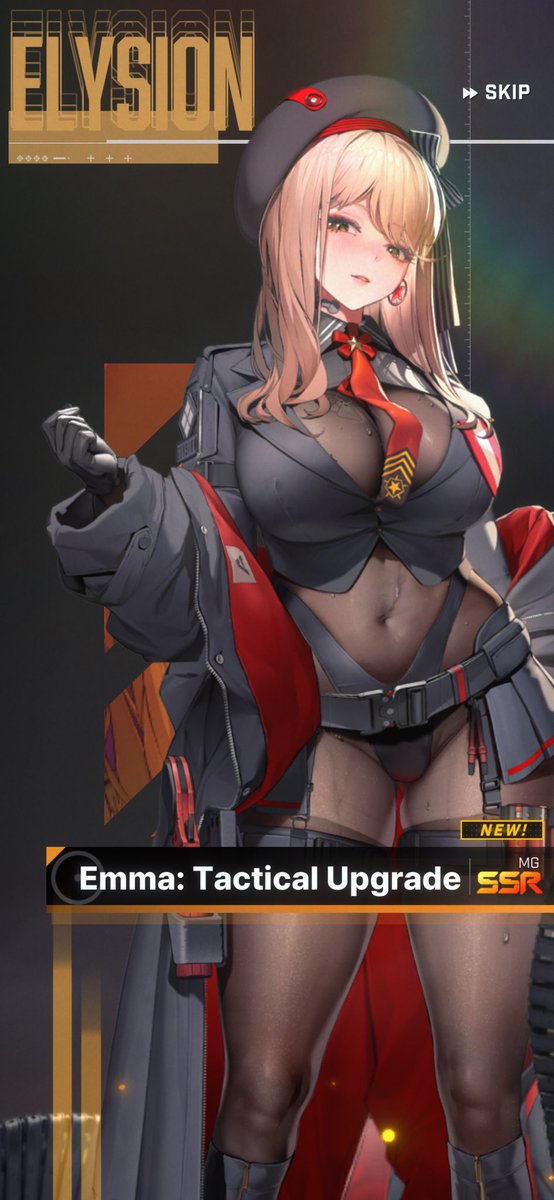 turtlesprt's tweet photo. Well I got Emma: Tactical Upgrade. Also, I’m happy they fixed the voice issue.
#NIKKE #nikke大阪ガチドロ #NIKKEユニオンメンバー募集 #EmmaTacticalUpgrade https://t.co/n5Spuyc9uo