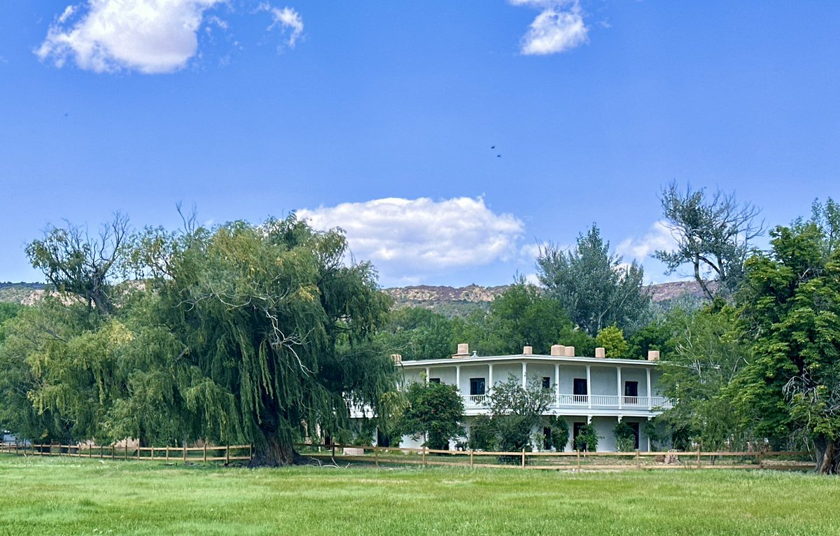 Presently, I am at the NM Finance Authority Oversight Committee meeting at the beautiful Los Luceros Historic Site in Alcalde, NM.

While private entities face financial constraints, I was able to get a promising lead on federal funds through the Water Project Fund, which may