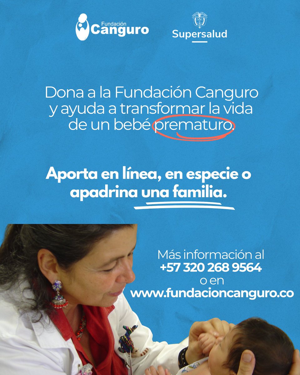 FundCanguro's tweet photo. Tu ayuda abriga, alimenta y acompaña 💙

Dona ropa, pañales, coches o lo que ya no uses, y apoya a un bebé prematuro y su familia.

Más información al +57 320 268 9564 https://t.co/SkDvqboYW2