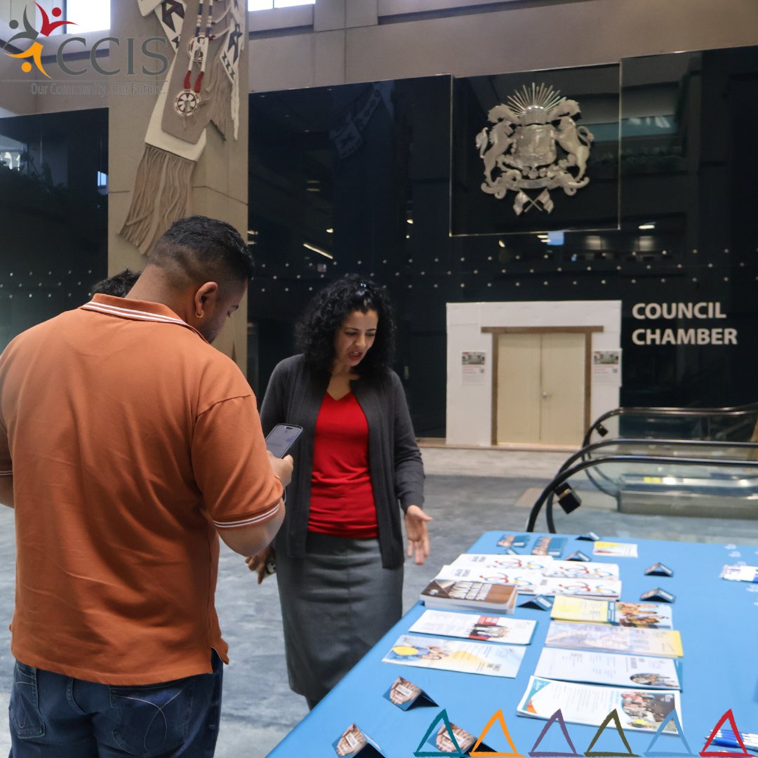 In partnership with <a href="/Calgarylip/">CLIP</a> CCIS invites you to explore the Refuge Canada Tent—a bilingual, interactive exhibit by the  Canadian Museum of Immigration at Pier 21.📍Calgary City Hall Atrium | Aug 11–16 | 9AM–5PM. Come reflect &amp; learn about refugee experiences in Canada. #CCIS