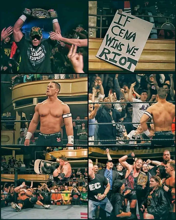 Wrestlinglifeuk's tweet image. Reunited🤝🏻👍🏻👌🏻
One Of My Favourite Matches In WWE/ECW👑🔥🏆

@TherealRVD @JohnCena @HistoryOfECW @WWE 

#rvd #robvandam #ECW #onenightstand #ecwonenightstand #JohnCena #17xchamp #wrestling #like #follow
