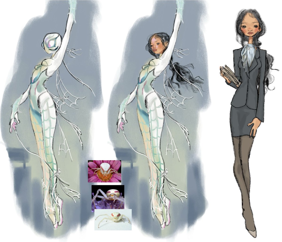 idk office spider lady