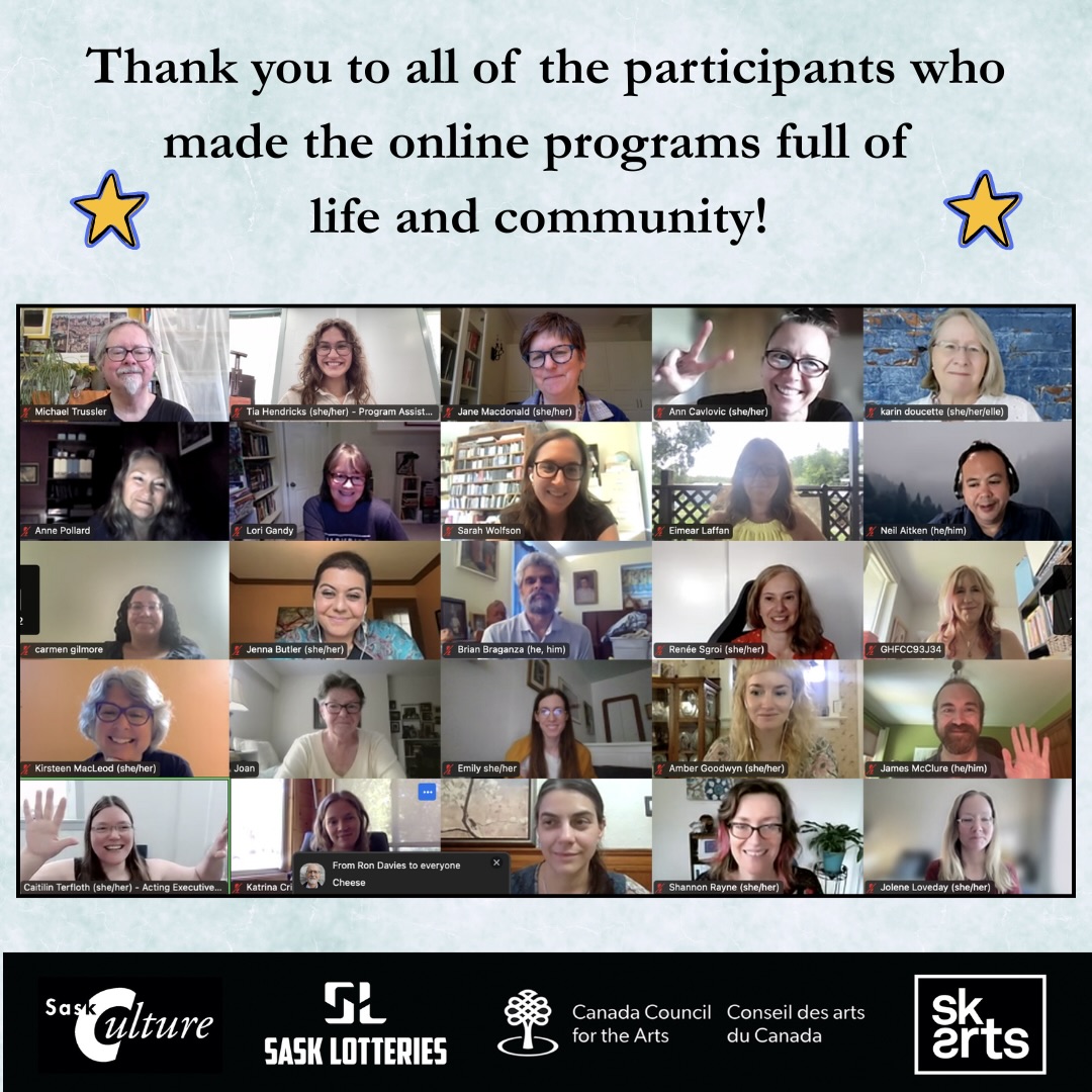 Cheers to the 2025 Online Summer Courses!📣

Thanks to all the writers and instructors who made the courses a success! You showed each other fantastic support and encouragement in the reading events and throughout the 10-day programs. 

 Apply next year! sagehillwriting.ca