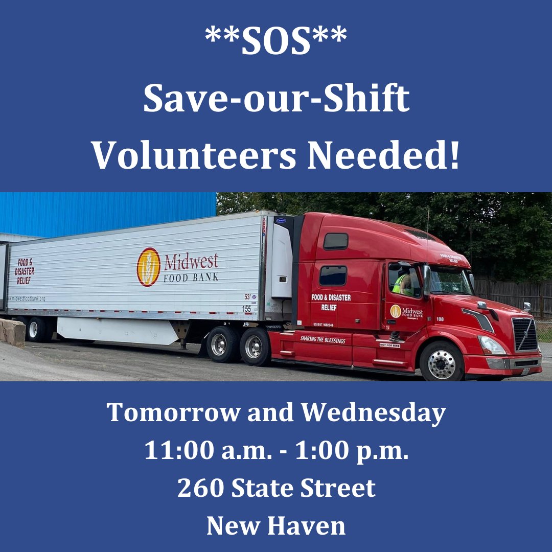 ** We Need Your Help with Tuesday and Wednesday’s Delivery Shifts**

Sign up now: Tuesday: deskct.org/tues 
Wednesday: deskct.org/weds
Questions, email us at volunteer@deskct.org, or call (475) 238-6170.