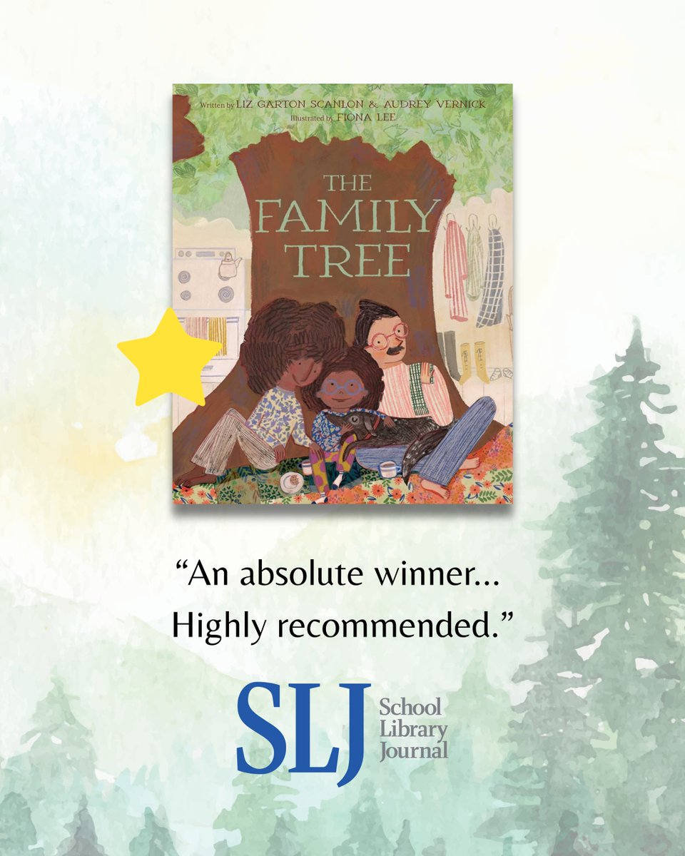 ACM Kids & Illustration (@acm_kidsandillo) on Twitter photo Liz Garton Scanlon and Audrey Vernick’s THE FAMILY TREE received a third starred review from <a href="/sljournal/">SchoolLibraryJournal</a>!🌳⭐️💚
📗 Beach Lane Books Liz Garton Scanlon and Audrey Vernick’s THE FAMILY TREE received a third starred review from <a href="/sljournal/">SchoolLibraryJournal</a>!🌳⭐️💚
📗 Beach Lane Books