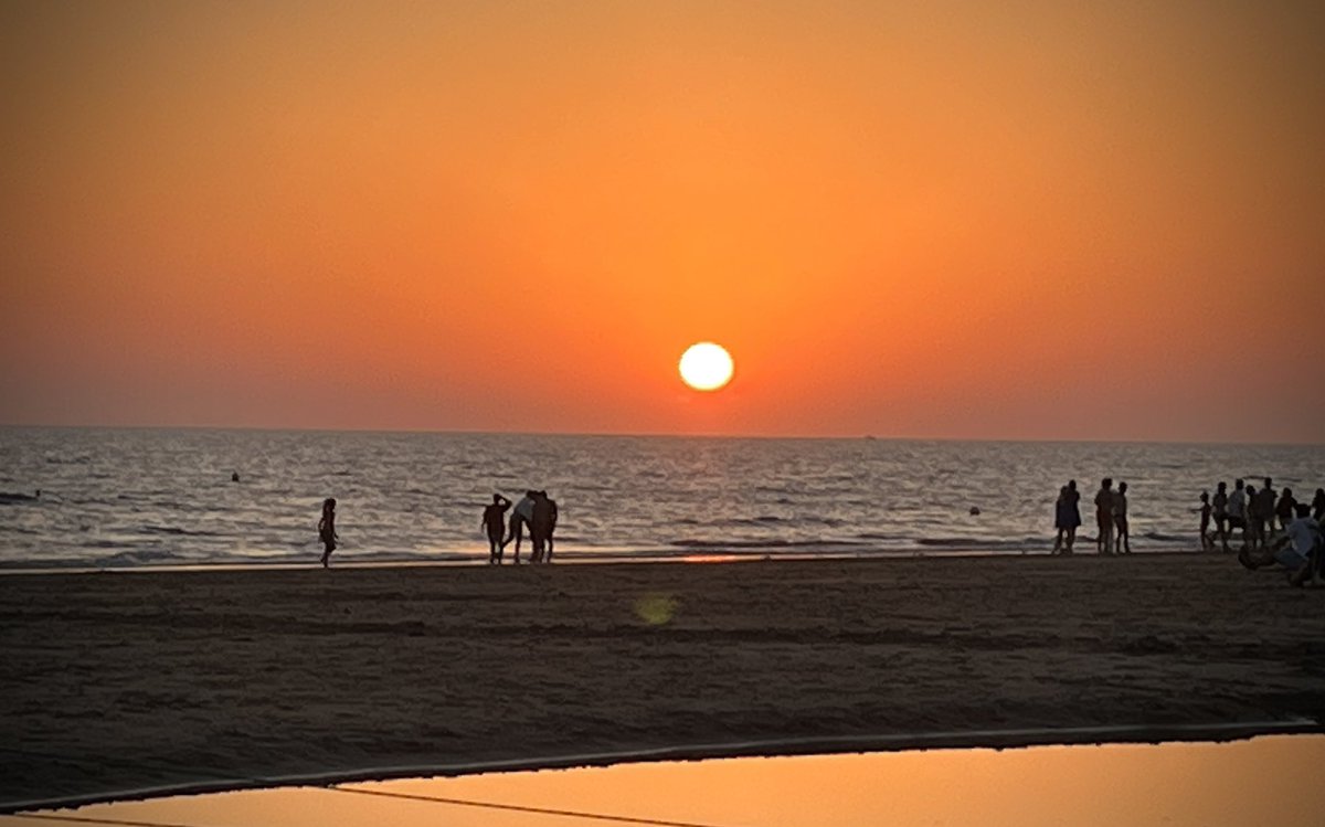 Atardeceres en Costa Ballena, Cádiz.