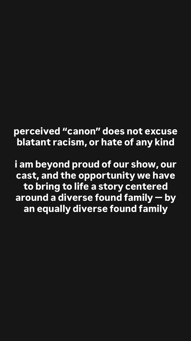 pewpiece's tweet photo. Emily Rudd’s message defending Charithra Chandran as Vivi in OnePiece live action. https://t.co/leqXdxDuGC
