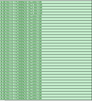 🚨PADRON A LA CARTA

🚨 Traslados masivos sospechosos a la Col. Nac. República de Brasil 🚨

En el ultimo corte aparecen 114 traslados a esta escuela.

📍 Todos con la misma dirección: "14 de Mayo y Florencio Villamayor".
📍 Sin número, sin casa, sin detalles, nada que pruebe que