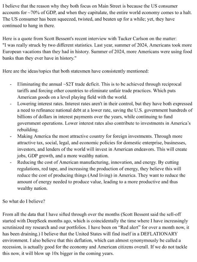 Alex_Optima's tweet image. I wrote and posted this to my LinkedIn on April 7th after liberation day. Got some things right and some things wrong: