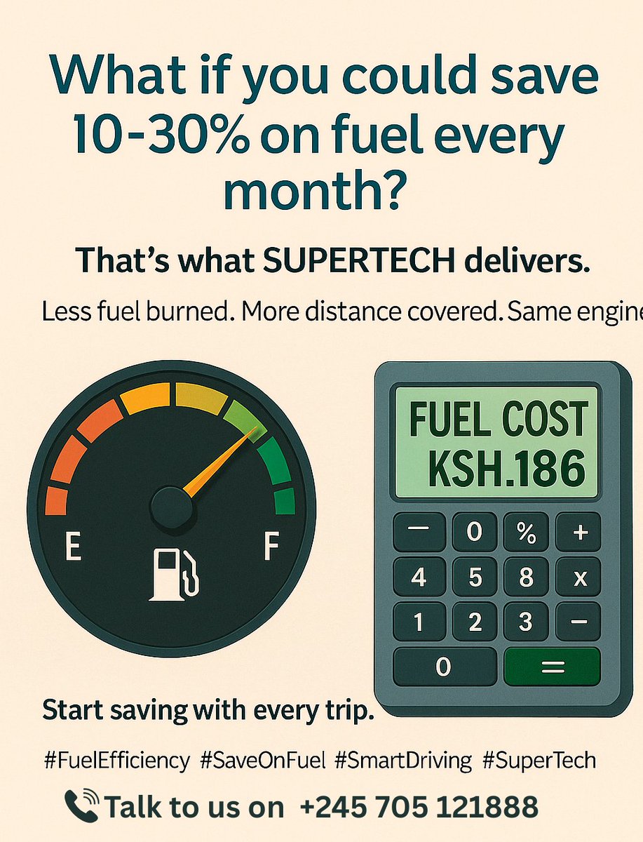 HunterSupertech's tweet photo. Incomplete combustion leads to significant fuel wastage.
The result?
Higher fuel consumption - Higher Emissions/Pollution - lower #efficiency.
With #advanced #combustion #technology like SuperTech, you cut on fuel waste, save costs, and #boost performance - on every trip https://t.co/8KlyRnwcxA