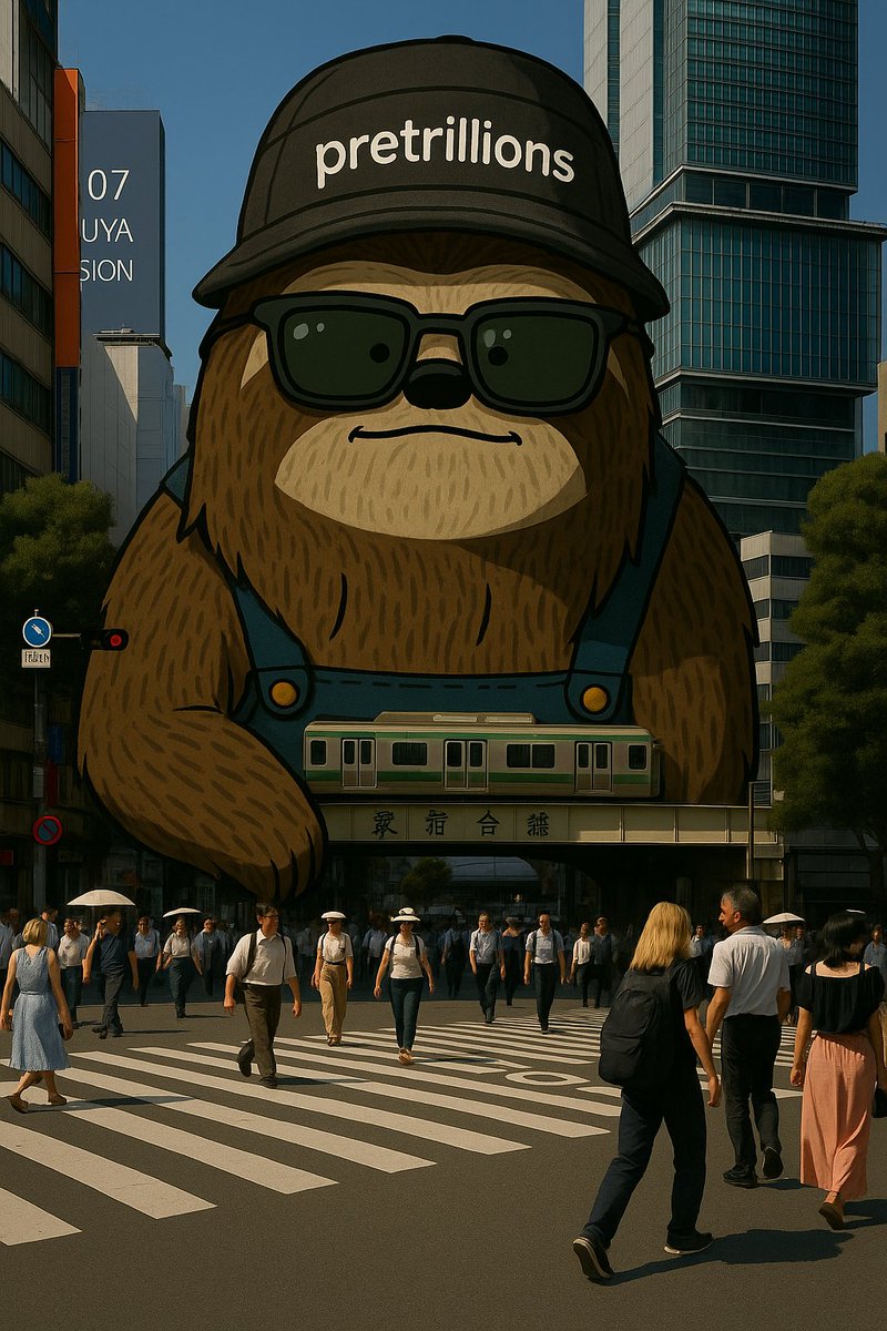 My Sloth is thinking about pretrillions