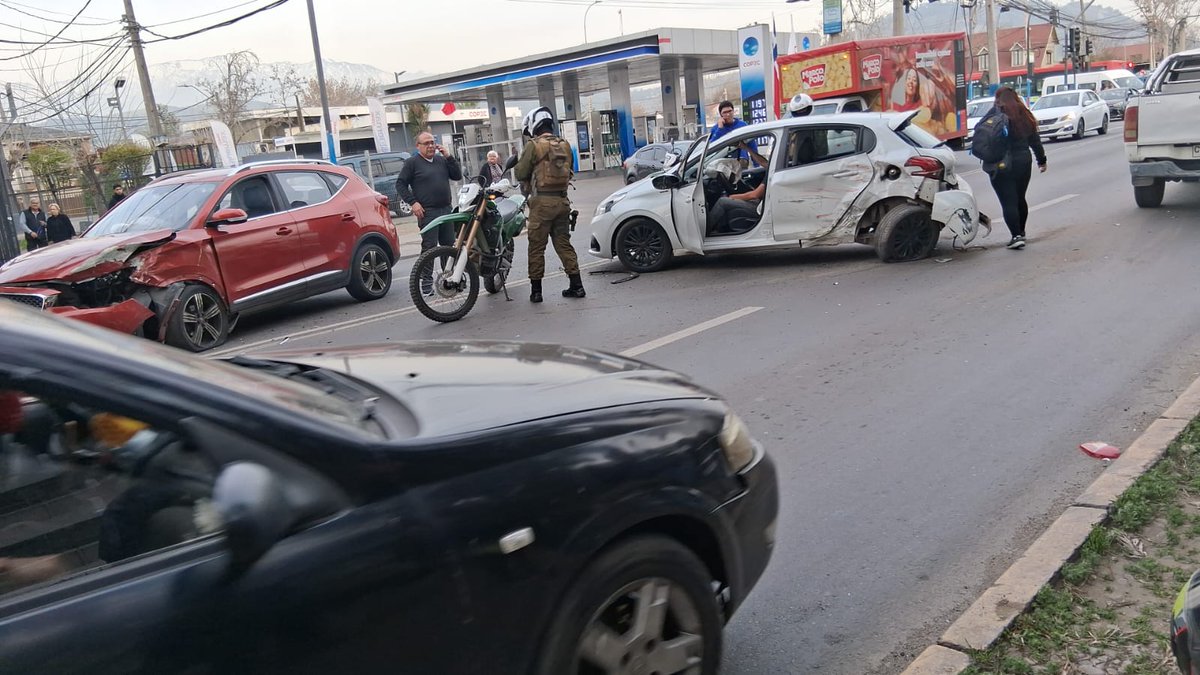 IEC-180 CONTROL STGO (@fdo2000) on Twitter photo 🔴Precaución por accidente de tránsito Zapadores y Avda Recoleta en la comuna de Recoleta por colisión de 2 vehículos menores, una persona lesionada al momento, Carabineros en el lugar, se informa de desvíos de tránsito <a href="/biobio/">BioBioChile</a> <a href="/chile_accidente/">Accidente Chile</a> <a href="/Louisvasquez23/">LUIS@REPORTESCHILE 🇨🇱</a> <a href="/Pabl0Manzanares/">EMERGENCIAS CHILE.</a> 🔴Precaución por accidente de tránsito Zapadores y Avda Recoleta en la comuna de Recoleta por colisión de 2 vehículos menores, una persona lesionada al momento, Carabineros en el lugar, se informa de desvíos de tránsito <a href="/biobio/">BioBioChile</a> <a href="/chile_accidente/">Accidente Chile</a> <a href="/Louisvasquez23/">LUIS@REPORTESCHILE 🇨🇱</a> <a href="/Pabl0Manzanares/">EMERGENCIAS CHILE.</a>