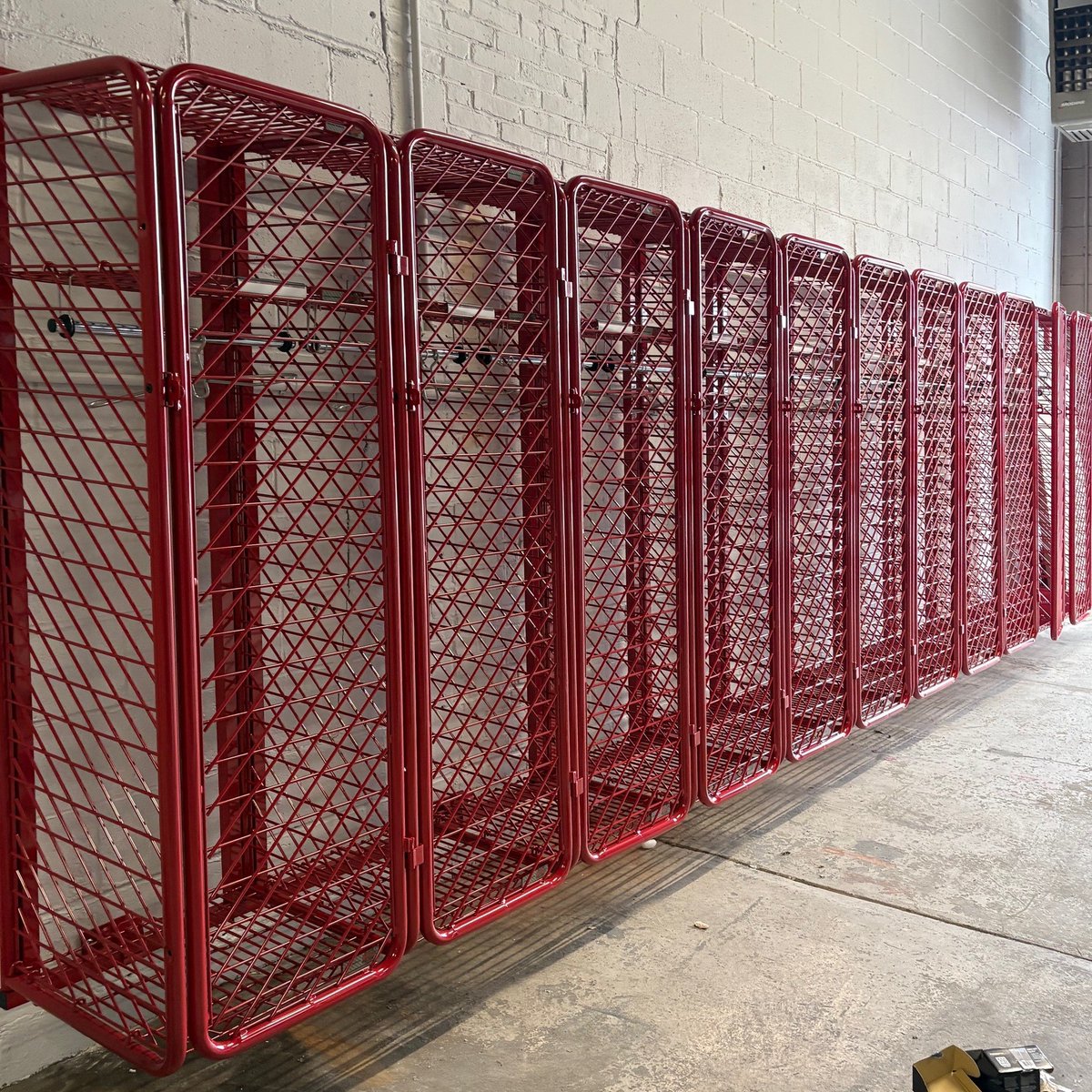 ReadyRack's tweet photo. Jersey City firehouses get new Red Rack™ gear lockers as they upgrade essential facilities. Firehouses for Engine 11 and Engine 17 + Ladder 11  installed our iconic wall-mounted Red Rack® gear lockers – customizable and designed to keep PPE organized and ready for action. Big thanks to Armor Tuff Tile for making it happen!

Check out the before and after pics here: https://t.co/4D1uGuD187
