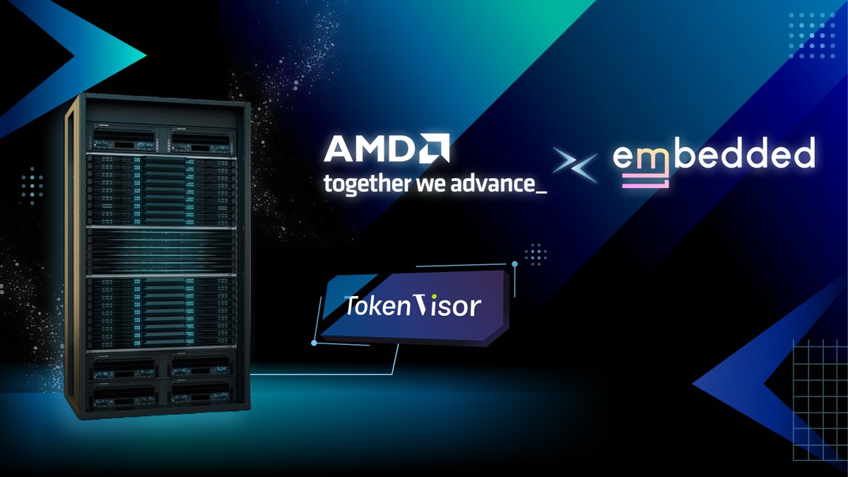 AIatAMD's tweet photo. Meet TokenVisor from @EmbeddedLLM: a first of its kind open-source command center for the AMD Instinct neocloud ecosystem. 

✅ No proprietary walls 
✅ Custom pricing + usage control 
✅ Built with AMD, for real AI flexibility 

 https://t.co/cN5JN0ZnRv https://t.co/DIR6SIObWg