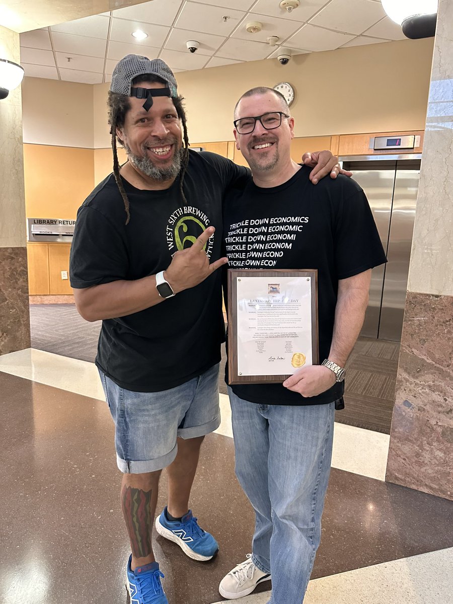 Congratulations to JustMe for his contributions and recognition in the hip hop community in Lexington! We see you!