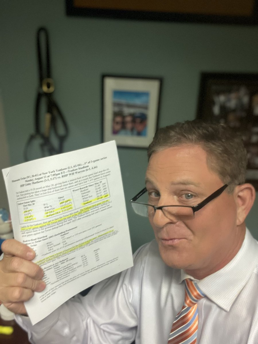 Dan Plesac (@plesac19) on Twitter photo Going over games notes for tonight’s <a href="/MLBNetwork/">MLB Network</a> “Showcase Game” … from <a href="/Yankees/">New York Yankees</a> stadium ..7:05pm ET first pitch … it’s the <a href="/Twins/">Minnesota Twins</a> - <a href="/Yankees/">New York Yankees</a>. Going over games notes for tonight’s <a href="/MLBNetwork/">MLB Network</a> “Showcase Game” … from <a href="/Yankees/">New York Yankees</a> stadium ..7:05pm ET first pitch … it’s the <a href="/Twins/">Minnesota Twins</a> - <a href="/Yankees/">New York Yankees</a>.