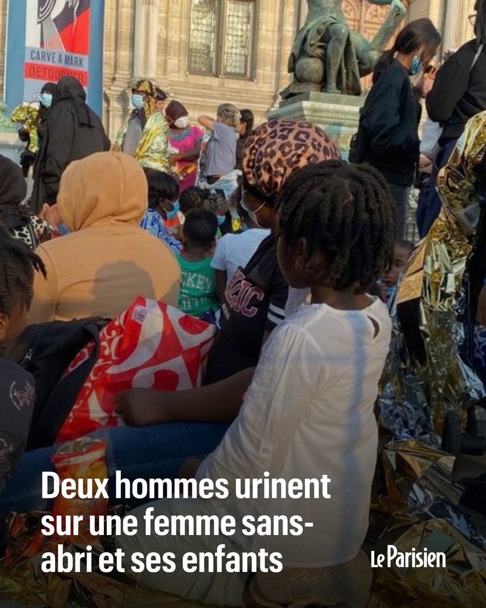 Une famille à la rue humiliée à Paris

Dans la nuit de samedi et dimanche, deux individus ont uriné sur une femme enceinte et ses filles, âgées de 6 ans et 14 mois, qui dormaient à même le sol sur le parvis de l’Hôtel de Ville de Paris
➡️ l.leparisien.fr/tv2P