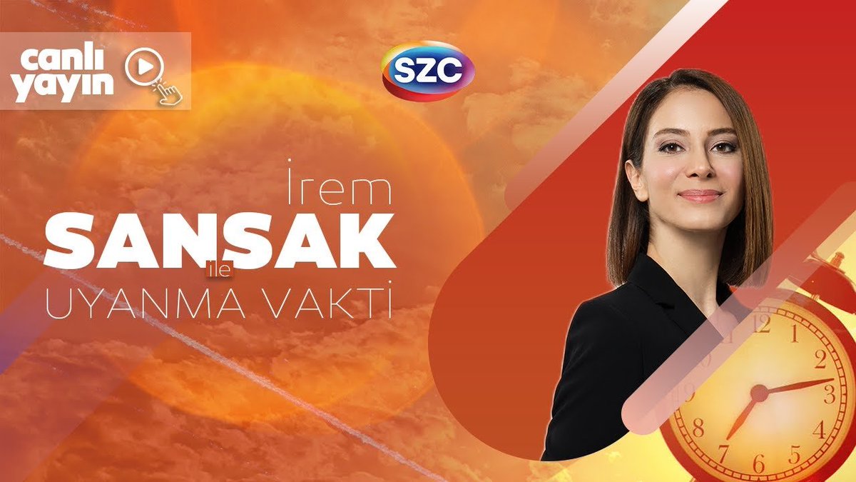 #CANLI İrem Sansak ile Sözcü Uyanma Vakti <a href="/iremsansak/">İrem Sansak</a> 

youtube.com/live/k0BT5y4PZ…