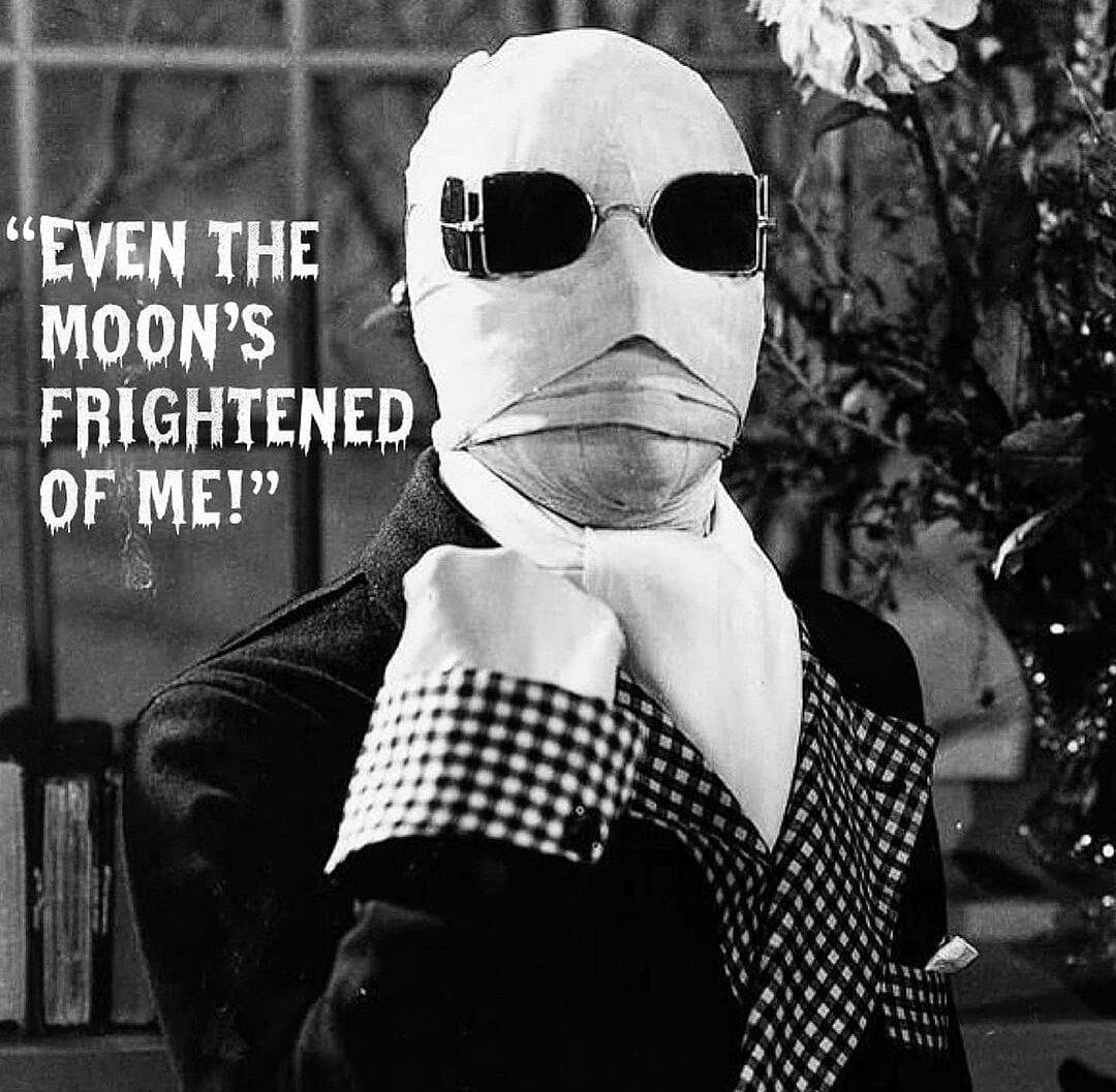 HorrorHammer1's tweet photo. 1933- The Invisible Man https://t.co/AaS5wNcHfS