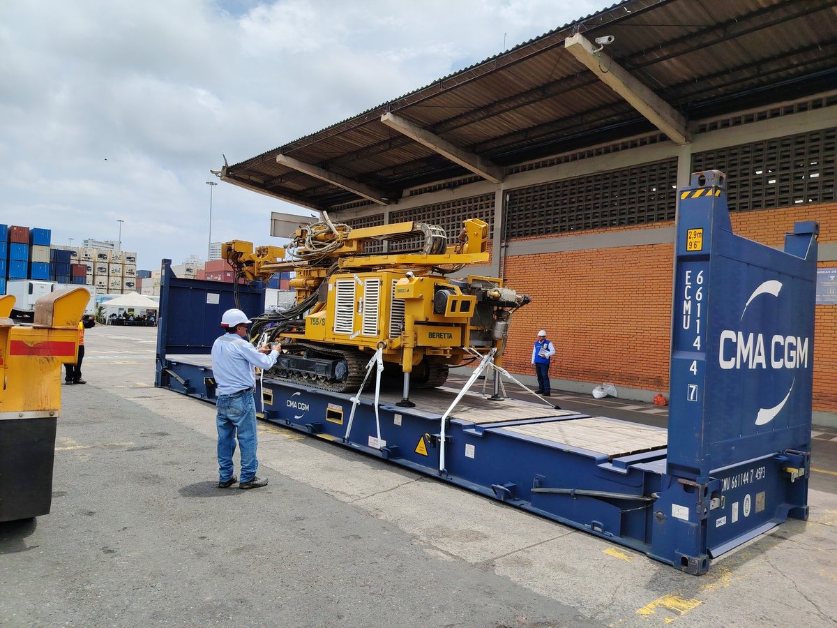 mgmining's tweet image. Micropiling rig Beretta T55/S exported by @mgmining in Latín América. Contact us for more informátion.

#mgmining #mgminingandconstructionsas #usedpilingrig #pilingrig #berettamicropilingrig #piloteadorausada