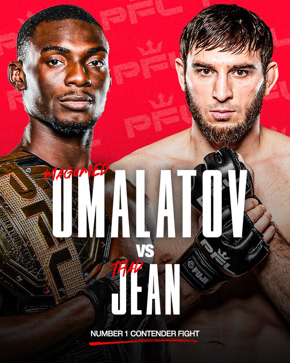 Here’s some interesting news. 🤔

Jean Thad, what if we faced each other in the co-main event of this card to decide who will be the next number one contender ? 🤷🏻‍♂️