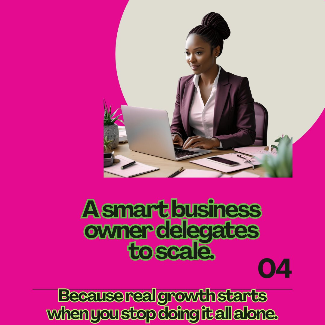 EMarketingChic's tweet image. 6  ✅
The smartest founders, coaches, and business owners?

They learned the truth early: Busy work kills momentum.

So they handed it over and scaled faster.
#StopDoingItAllAlone #DelegateToScale

👇👇
