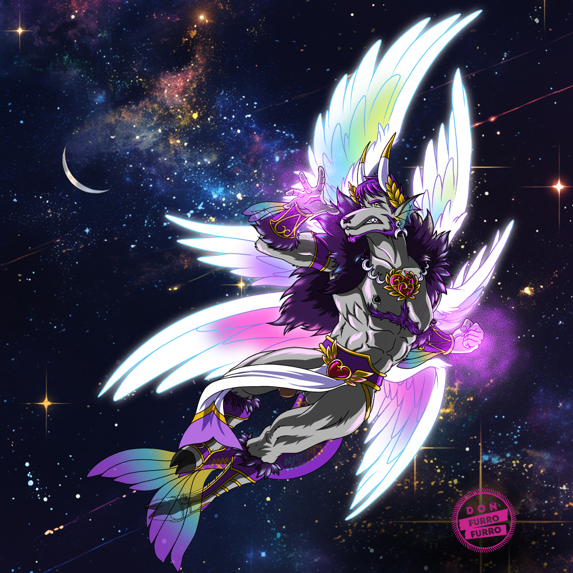 Inspirado en el arte de <a href="/CabaretBara/">🔞 Cabaret Bara 🔞</a> hice esta versión de mi fursona Jano como el Guardián de la confianza.
Este arte lo hice para promocionarme en el próximo evento que es este fin de semana, donde estaré junto a mi hermano <a href="/castelsbungalow/">Castel's Bungalow</a> en <a href="/WarningYIFF/">⚠️Warning Yiff 🐻</a>