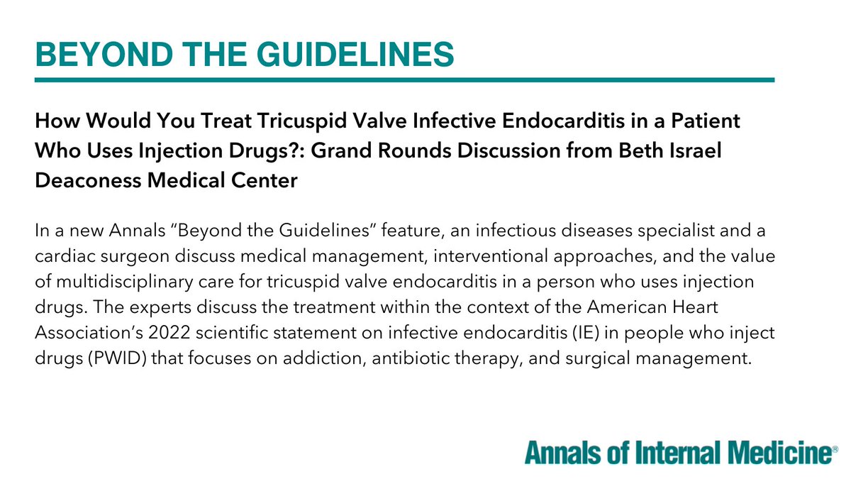 Annals of Int Med (@annalsofim) on Twitter photo A new issue of Annals of Internal Medicine is online now. Read the latest at bit.ly/4iXoo26 A new issue of Annals of Internal Medicine is online now. Read the latest at bit.ly/4iXoo26