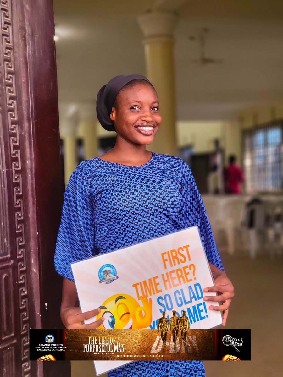 Gsf_Futa's tweet photo. Welcome to Day 1!๐โค๏ธ
PurposefulWeek2025 #TheLifeOfAPurposefulMan #GSFFUTA #WelcomeService #gsf https://t.co/ZFSIazx9wO