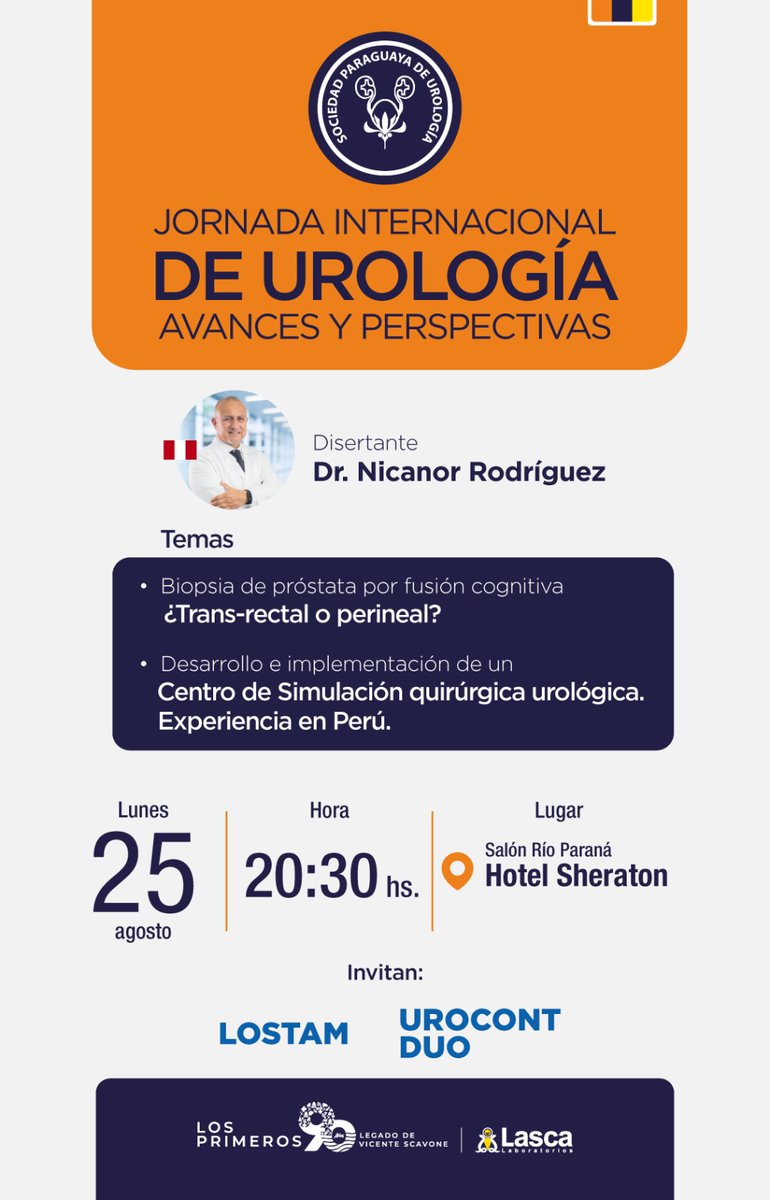 Evento cientifico internacional para socios de la SPU!