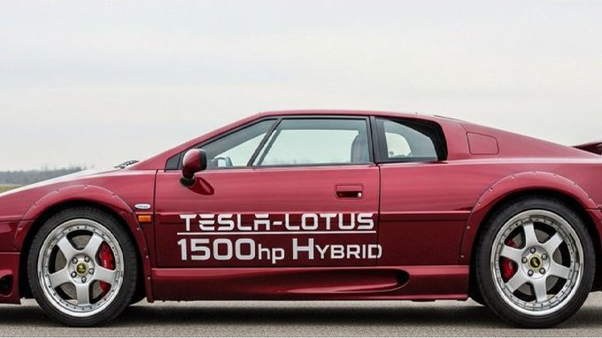 GreatSunnyDays (@greatsunnydays) on Twitter photo <a href="/RodDMartin/">Rod D. Martin</a> This is a Hybrid vehicle - two 250hp electric motors, one 1000hp mid-engine, super charged, flat plane crankshaft.
Negotiations with Hethel (Lotus Corporate) are waiting for the go-ahead.
The Tesla-Lotus Esprit 1500hp Hybrid <a href="/RodDMartin/">Rod D. Martin</a> This is a Hybrid vehicle - two 250hp electric motors, one 1000hp mid-engine, super charged, flat plane crankshaft.
Negotiations with Hethel (Lotus Corporate) are waiting for the go-ahead.
The Tesla-Lotus Esprit 1500hp Hybrid