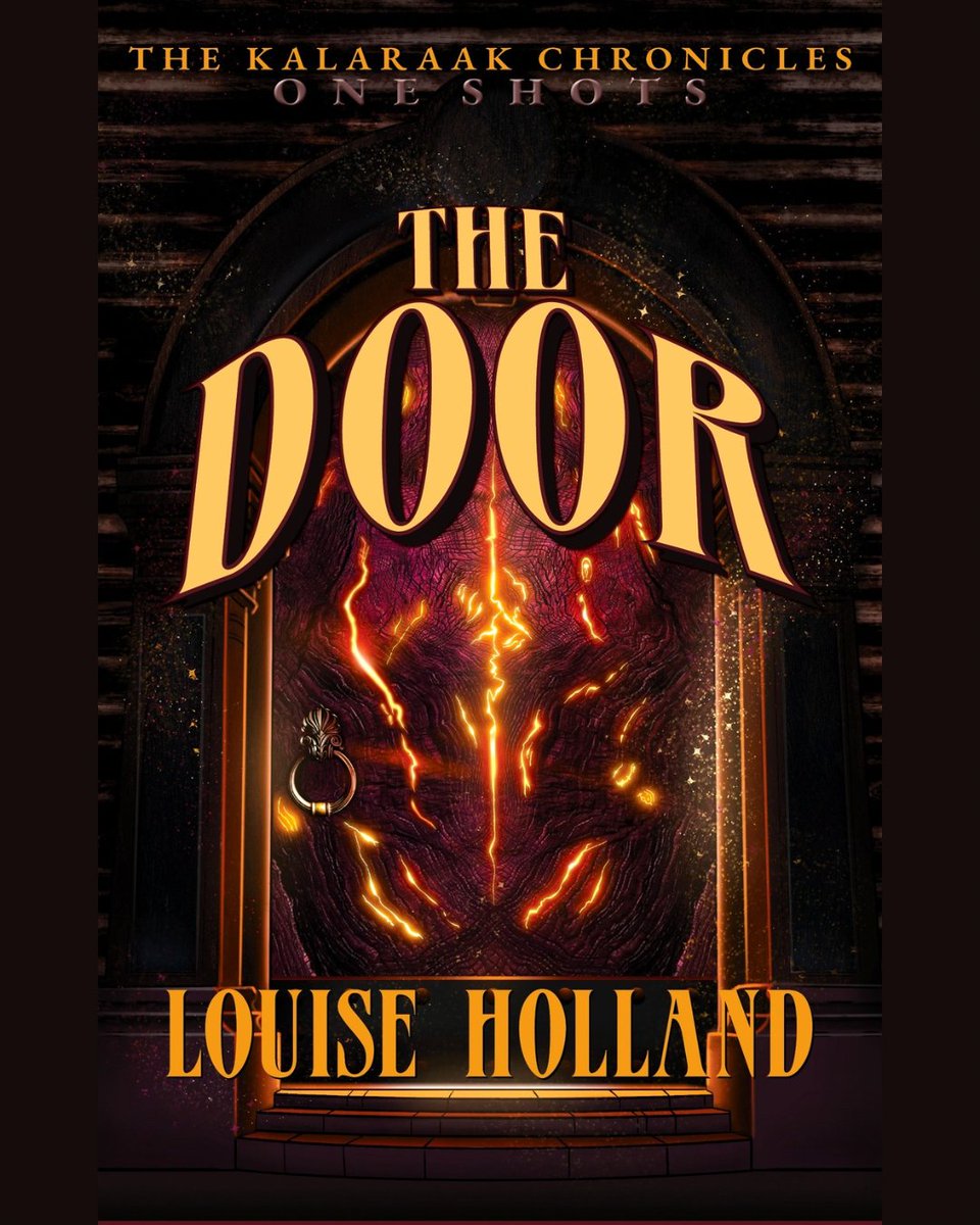 🚪COVER REVEAL🚪

The Door is opening soon! Here's the cover of my first Kalaraak Chronicles novella, out September 30. A bite-sized epic fantasy with my signature blend of lovable found family idiots. Preorder available on amazon now 💚

Add to your TBRs in the 🔗 below: