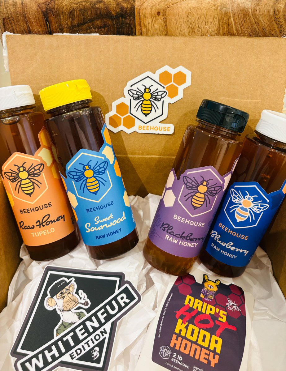 Is there anything sweeter than coming home to this?  Excited to try my new honey stash from <a href="/BeeHouseBuzz/">BeeHouseHoney</a> 🐝🍯 Thanks <a href="/ShaneCultra/">Domain Shane</a> for the goodies!