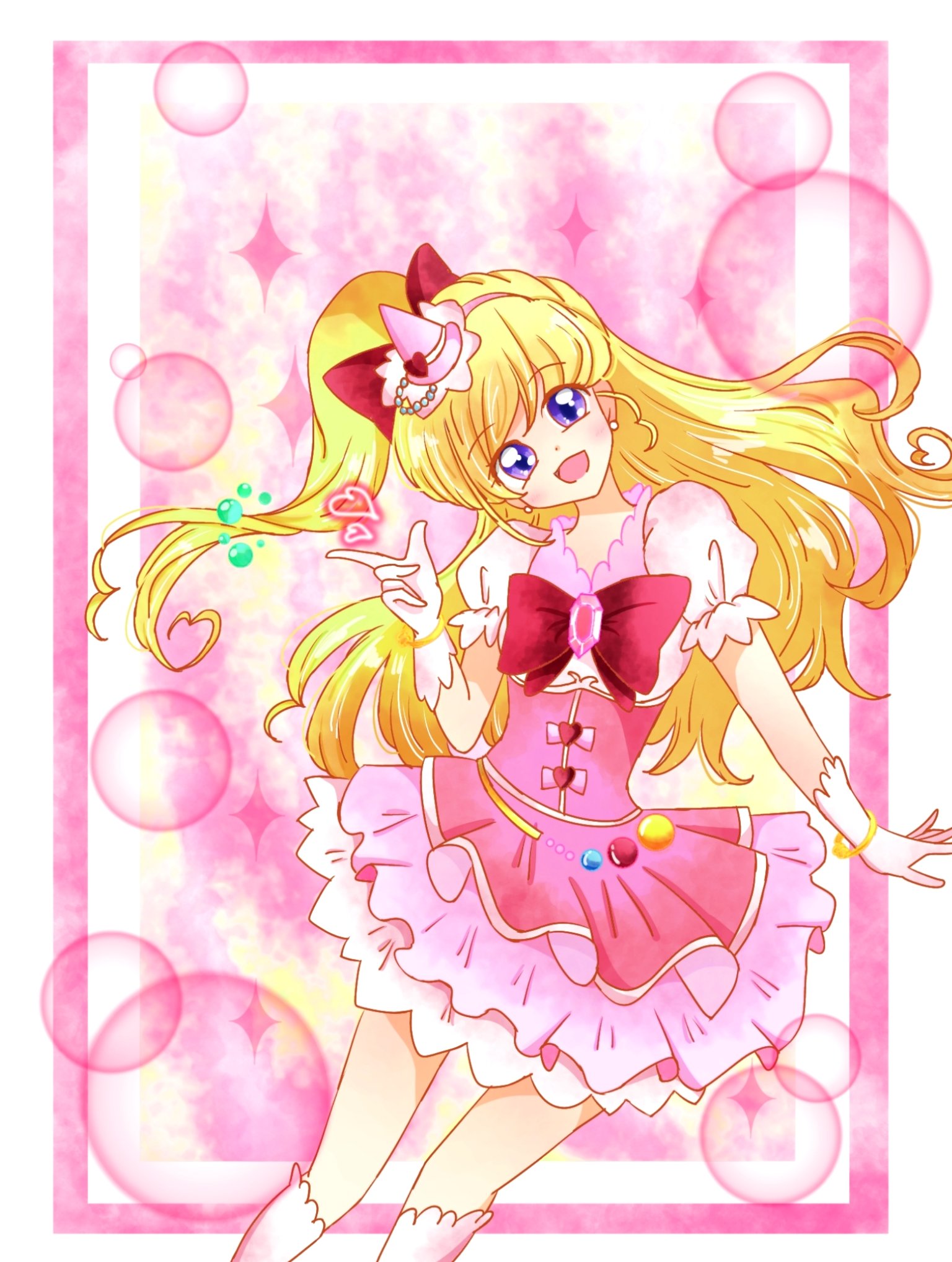 キュアミラクル
キュアマジカル
クッションカバーCG ふたりの奇跡！キュアミラクル🩷✨ #precure #プリキュア