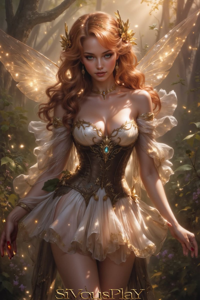 IngramOxford's tweet image. Redhead Fairy - Everyone always seems to like redheads, so I thought we needed a redheaded fairy.
Powered by  #mjv6 #midjourney #flue #art #aiart #digitalart #heroine #sivousplay #fantasy #fantasyart #femaleart #golden #rpg #dnd #fairy #fae #RedheadMonday