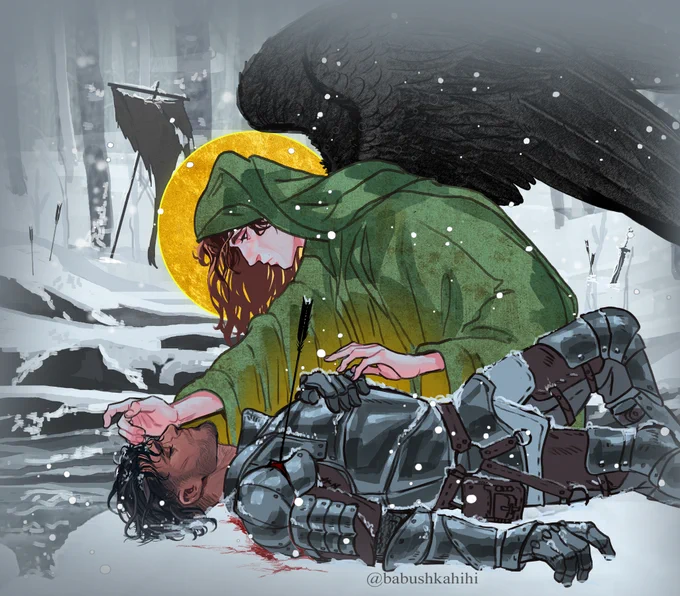 Dream about snowfall #arcane #jayvik