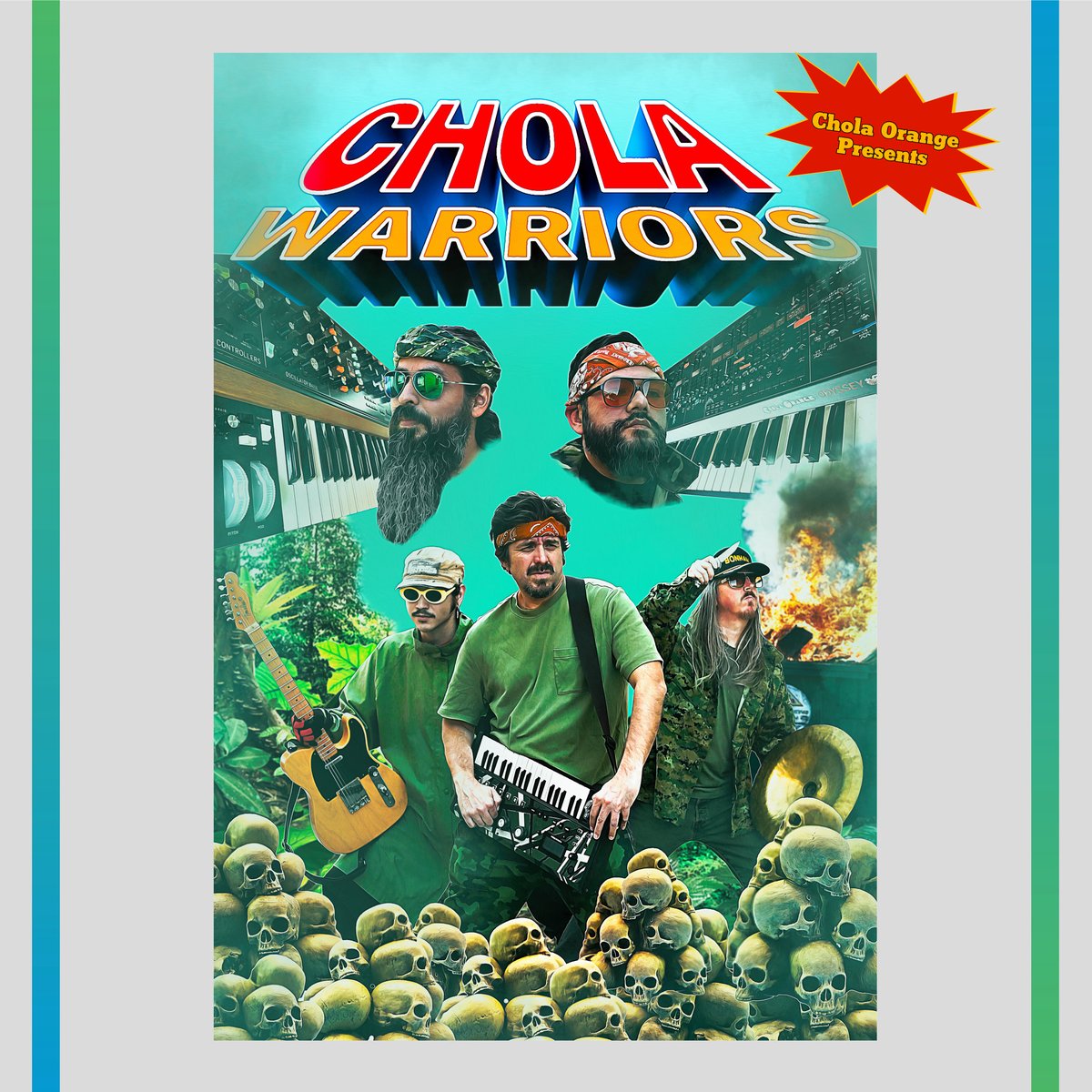 CholaOrange's tweet photo. AUG 13th the release of CHOLA WARRIORS!!!! #Funk #CholaWarriors #nes https://t.co/3YDzZeQ4j9
