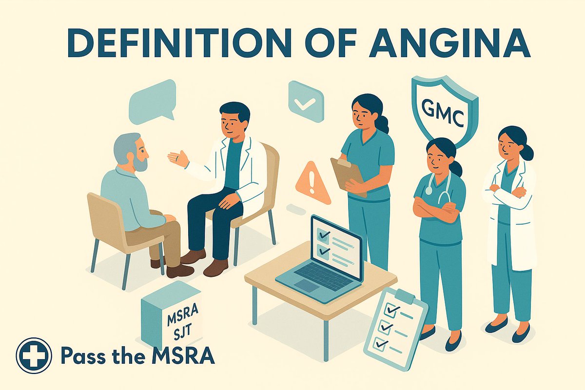 PasstheMSRA's tweet photo. 🧵 Thread: What is Angina? 🚑💔 https://t.co/a20aL9KiQe