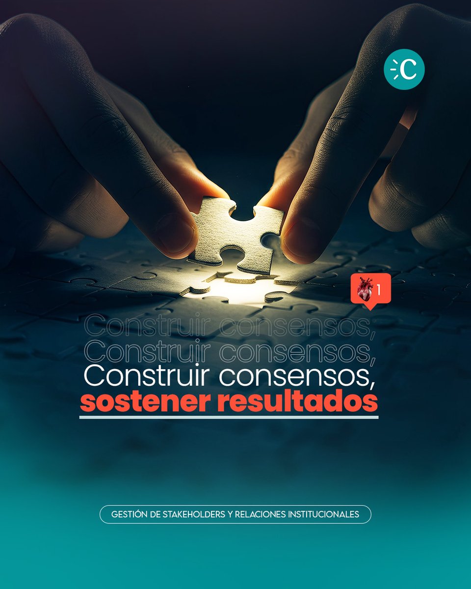 ComsMarket's tweet photo. Construir consensos sostenibles requiere escuchar, negociar y respetar intereses diversos.

La confianza es la base de cualquier acuerdo duradero.

#Stakeholders #Consenso #RelacionesInstitucionales https://t.co/gBB9qXLJic