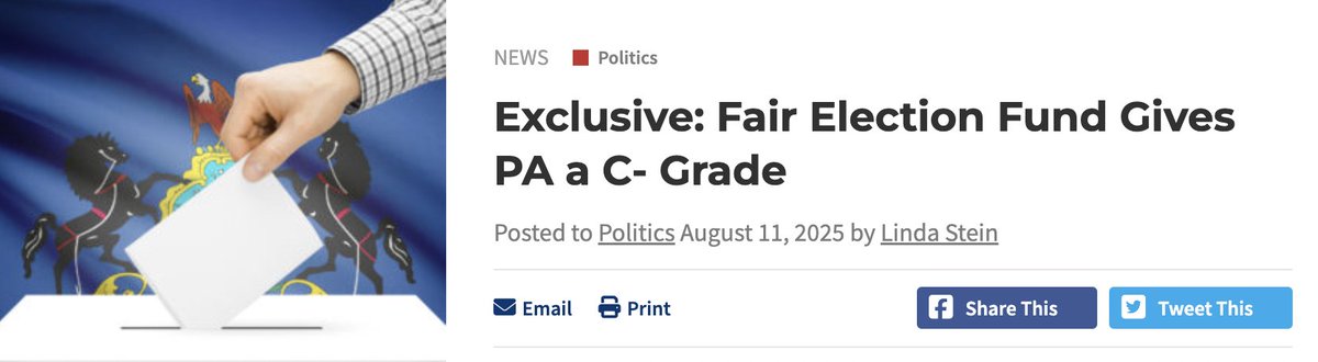 Fair Election Fund tweet media